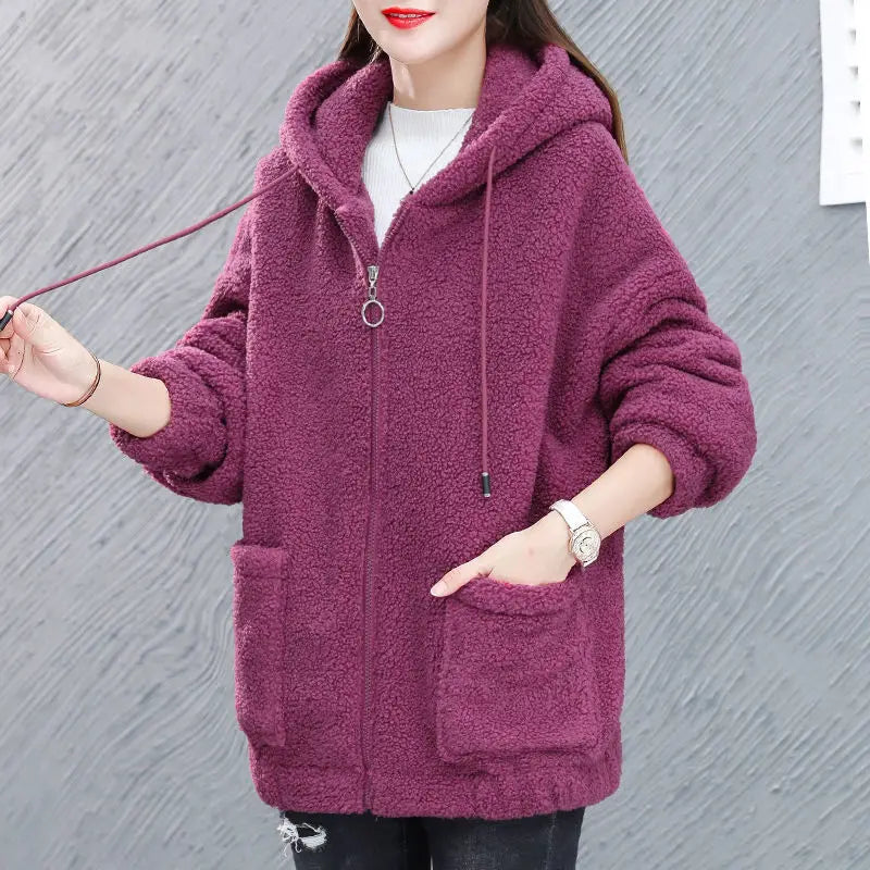 WW | Women's Fleece Jacket with Hood