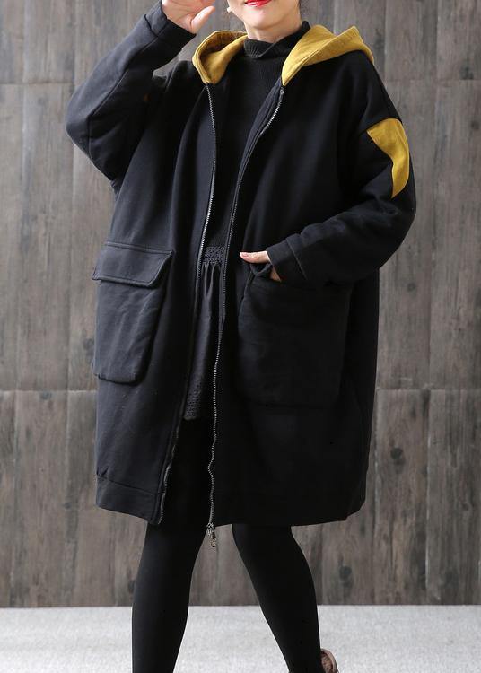 WW | chocolate Plus Size Trench Coat Tutorials with Hooded Zipper Coats