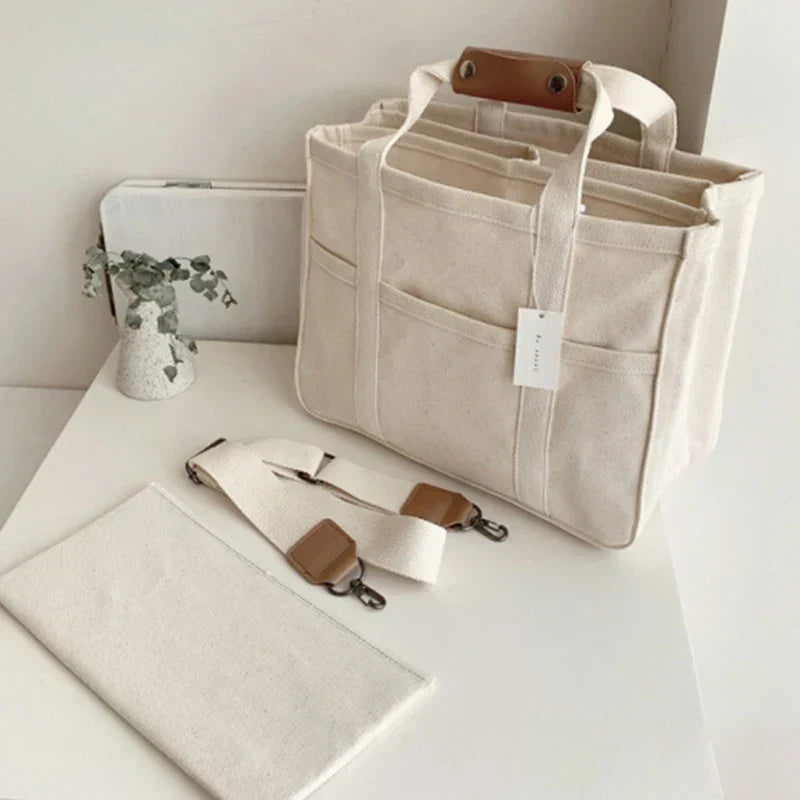 Klara™ - Multi-Pocket Canvas Bag