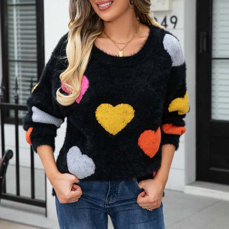 WW | Muster Strickpullover