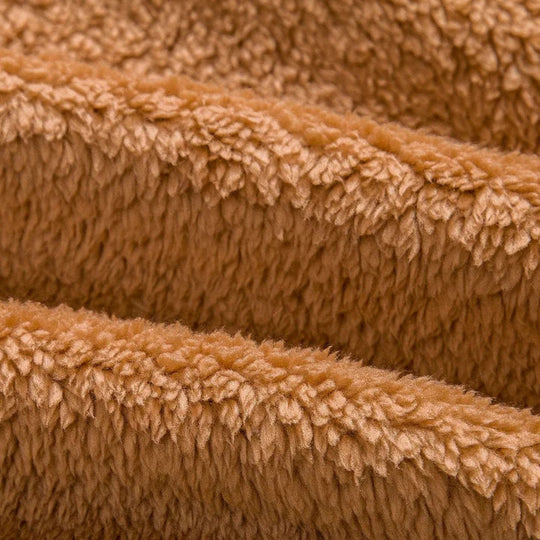 WW | Hooded Sherpa Pullover Ultra-Soft Fleece Hoodie for Cold Weather