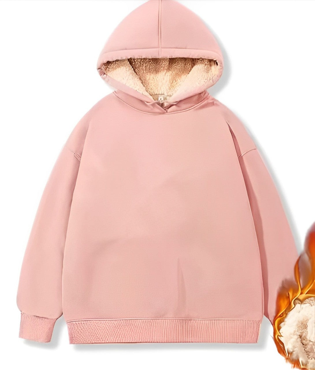 WW | Damen-Fleece-Sherpa-Hoodie
