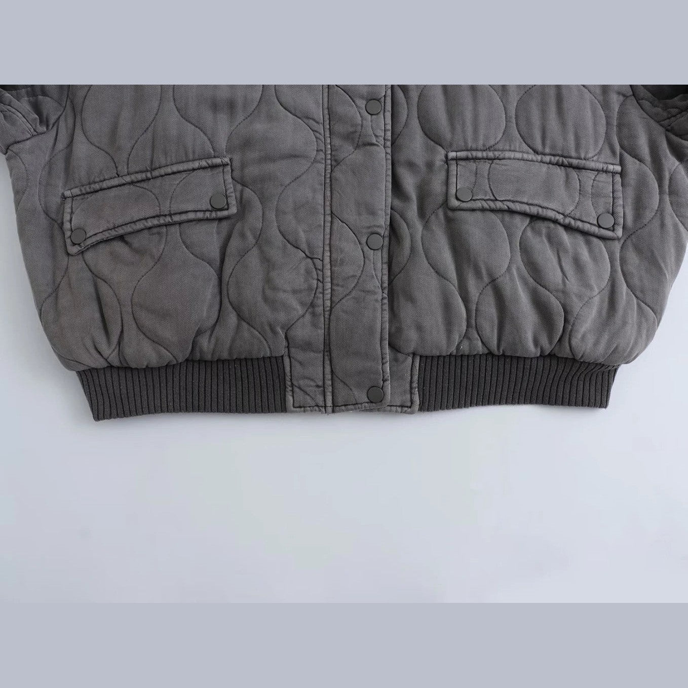 WW | Lockere Passform Stepp-Bomberjacke