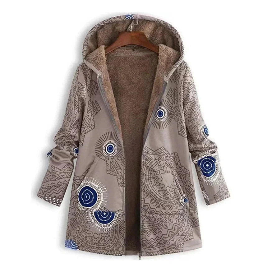 WW | Parka Winter Coat Insulated Mid-Length Jacket with Pockets