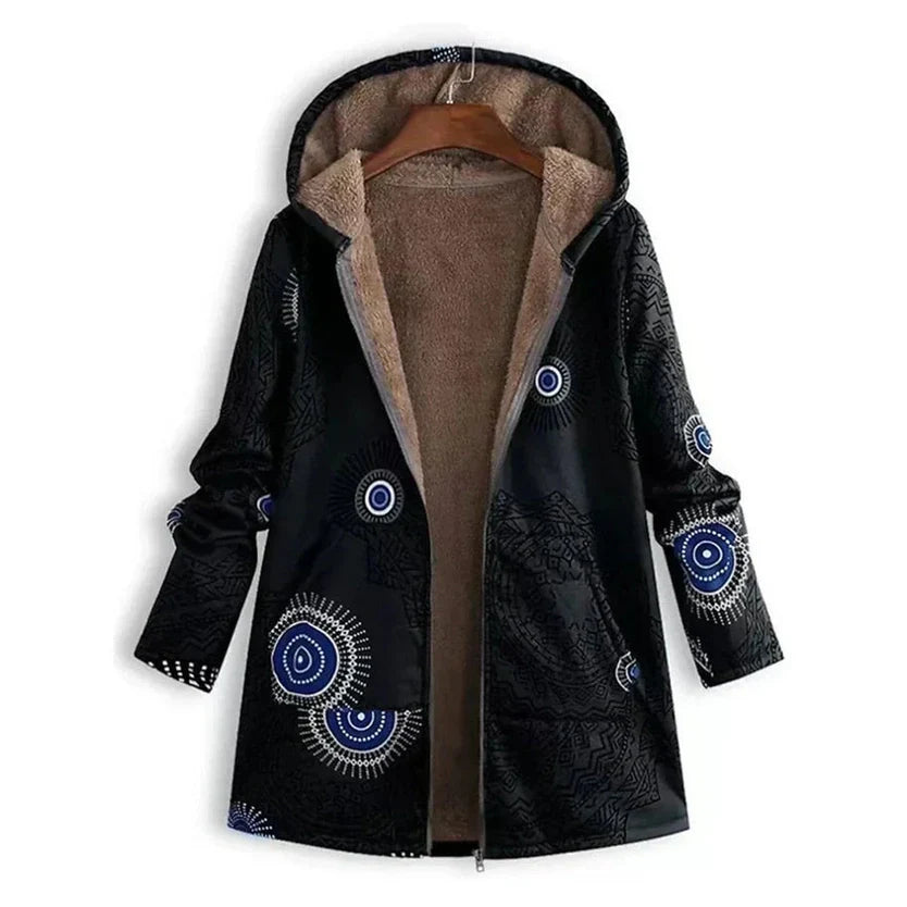 WW | Parka Winter Coat Insulated Mid-Length Jacket with Pockets