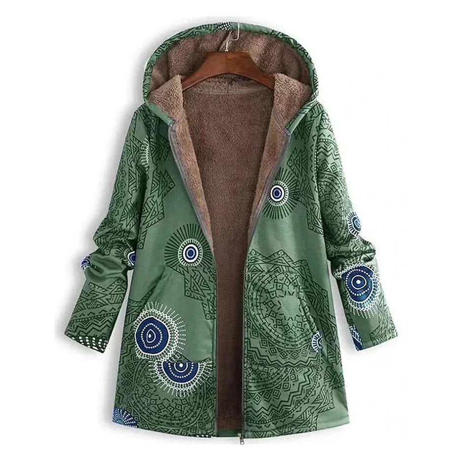 WW | Parka Winter Coat Insulated Mid-Length Jacket with Pockets