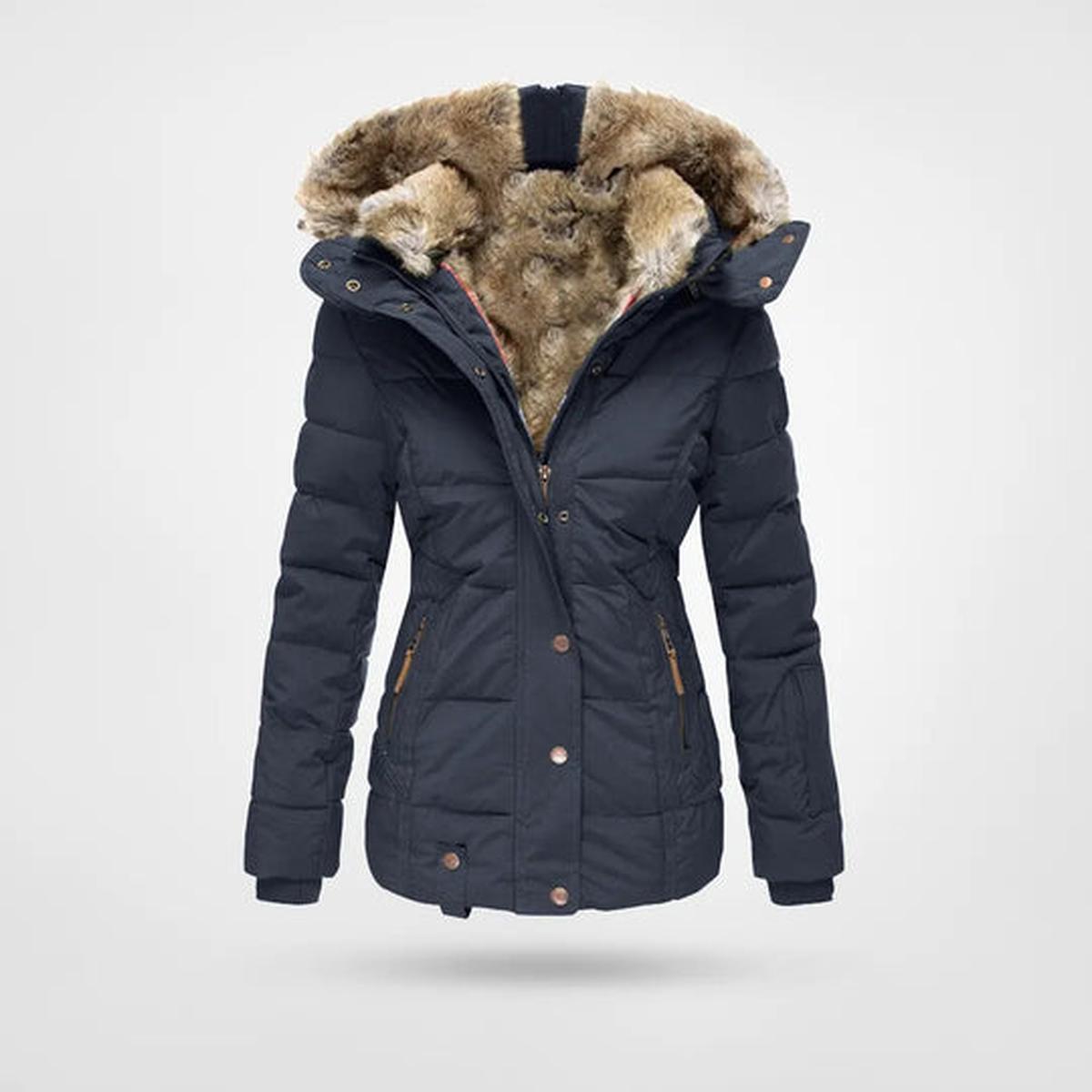 WW | Damen Winterjacke mit Fleece Futter und Kapuze