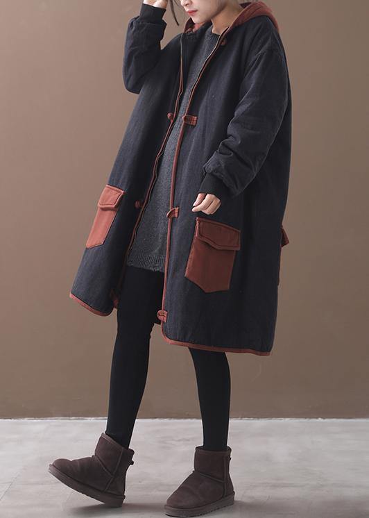WW | two bags Fine winter coats WW | red hooded baggy coat