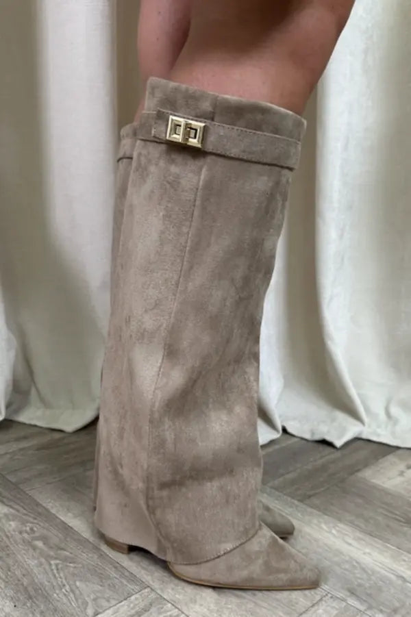 WW | Women's Ankle Hip Trousers - Elegant Black Leather Footwear for Style and Comfort