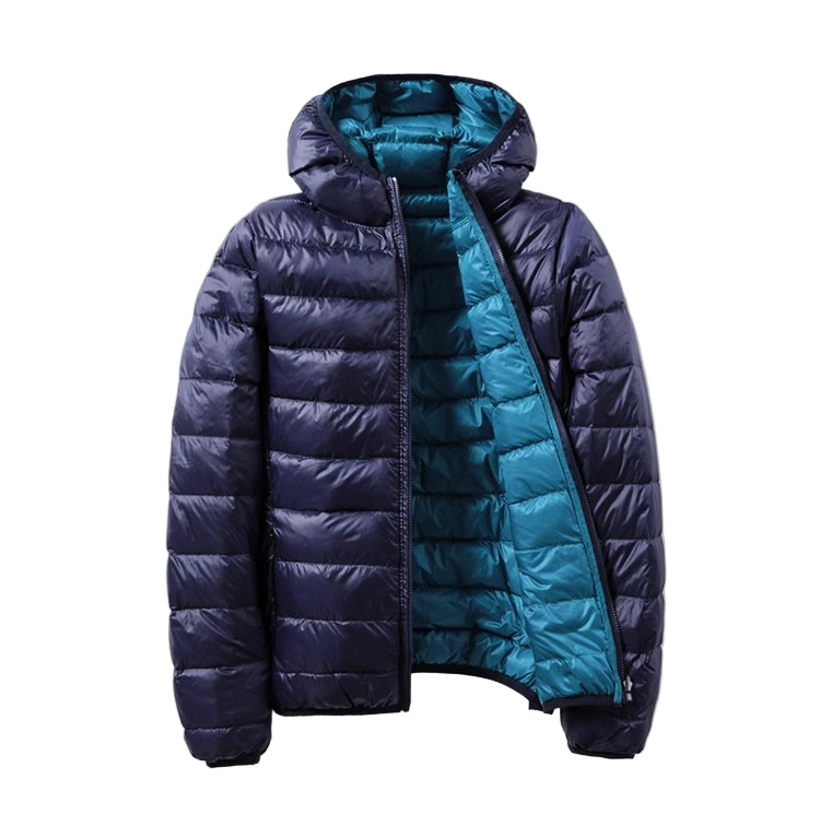 WW | Damen Übergangs Kapuzen-Puffermantel Winterjacke