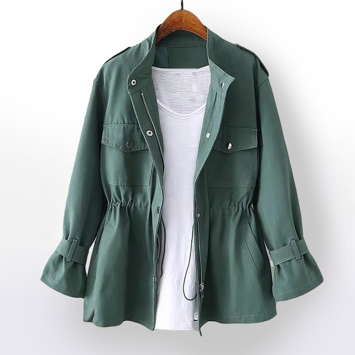 WW | Damen Cargo Trenchcoat Für Den Herbst Stylisch und Funktional