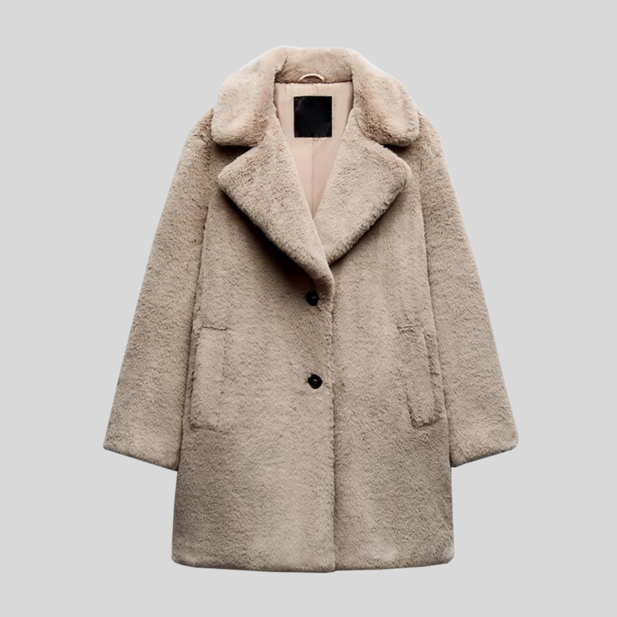 WW | Damen Klassiker Teddy Mantel Für Herbst und Winter