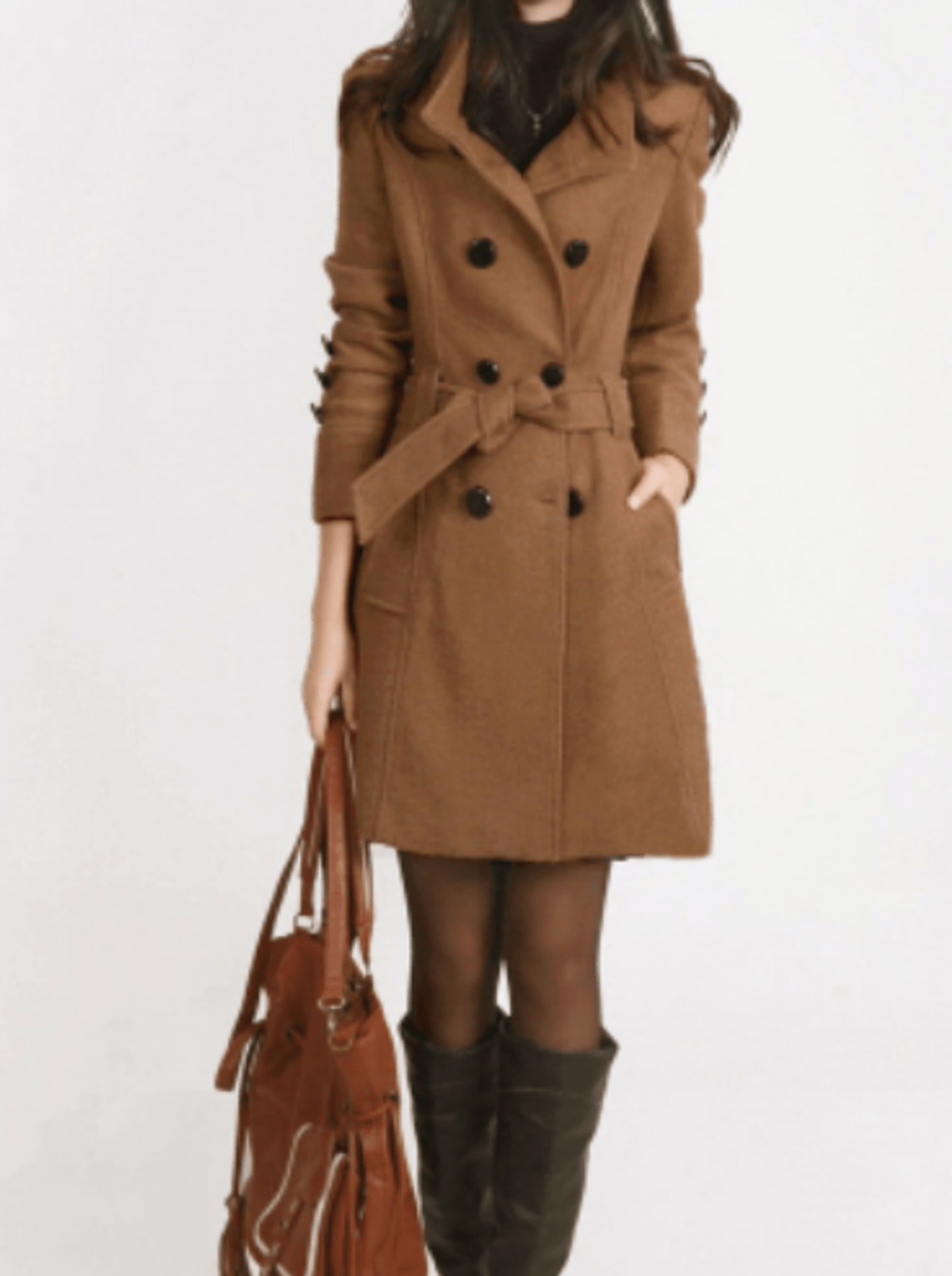 WW | Women's Classic Trench Coat with Adjustable Belt