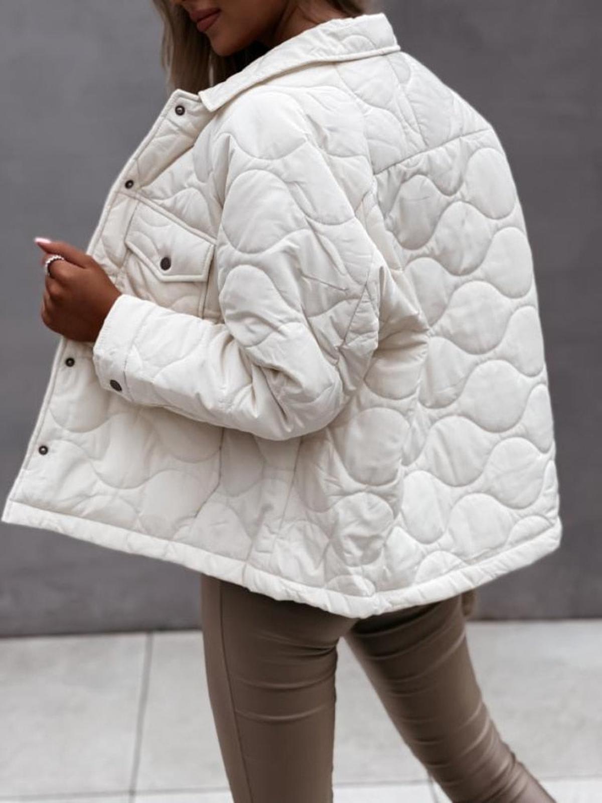 WW | Damen Klassische Vielseitige Jacke mit Taschen