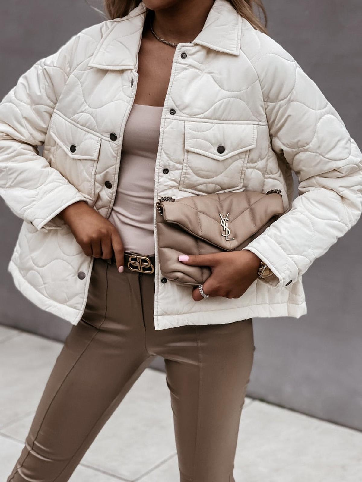 WW | Damen Klassische Vielseitige Jacke mit Taschen