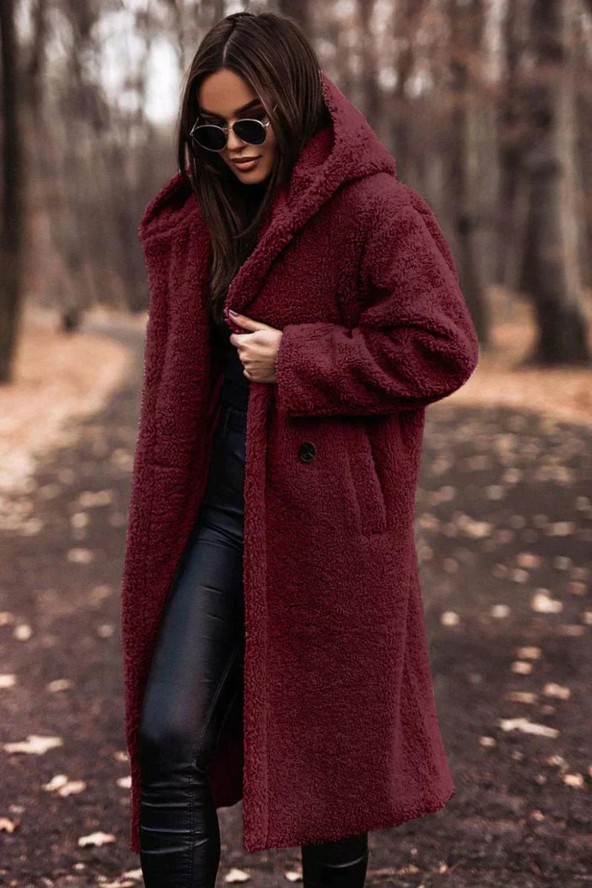 WW | Damen Doppelreiher Trenchcoat mit Abnehmbarem Gürtel