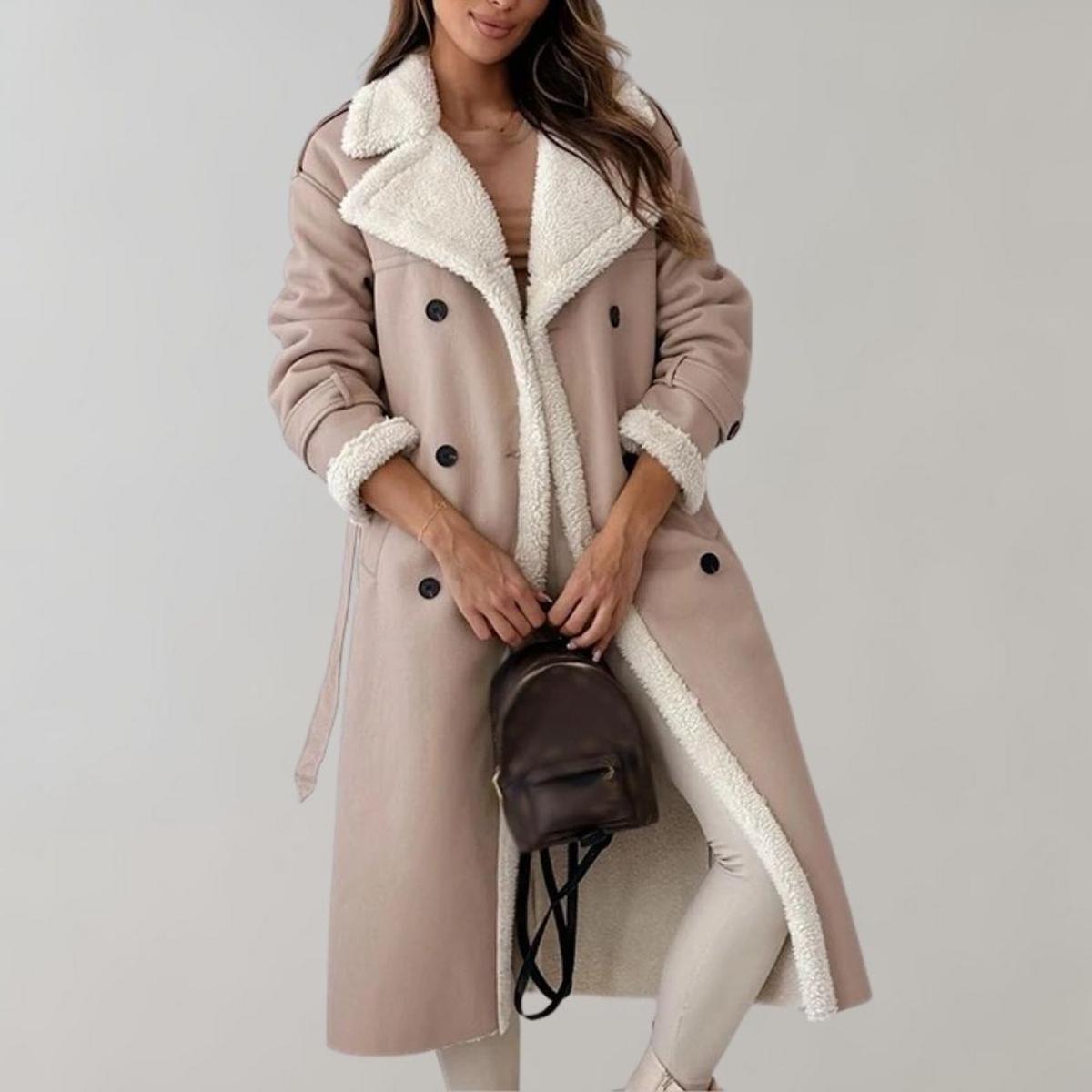 WW | Damen Elegante Winterjacke mit Weichem Fleecefutter