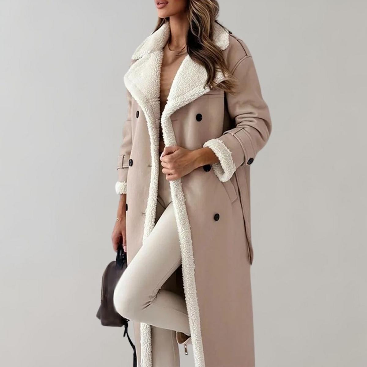 WW | Damen Elegante Winterjacke mit Weichem Fleecefutter