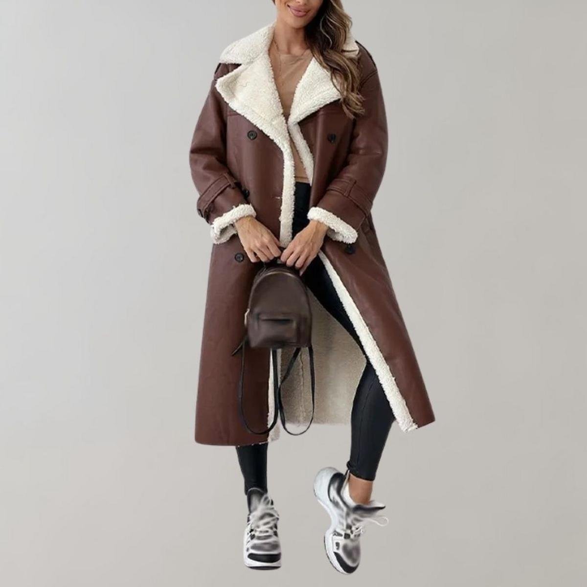 WW | Damen Elegante Winterjacke mit Weichem Fleecefutter