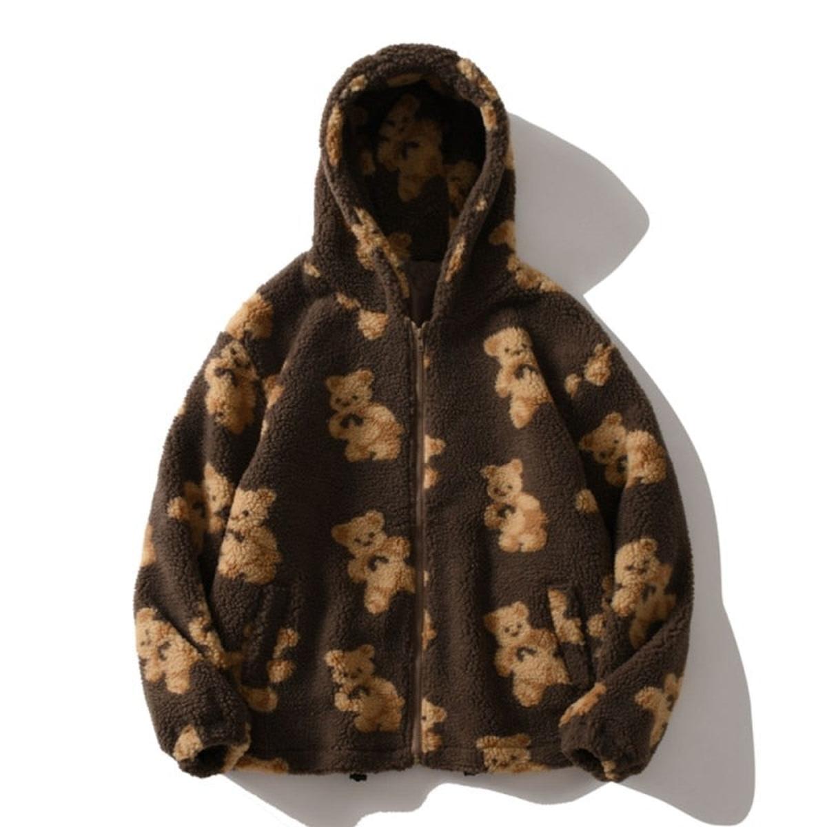 WW | Damen Kapuzen Fleece Weste Warme Winter Schicht