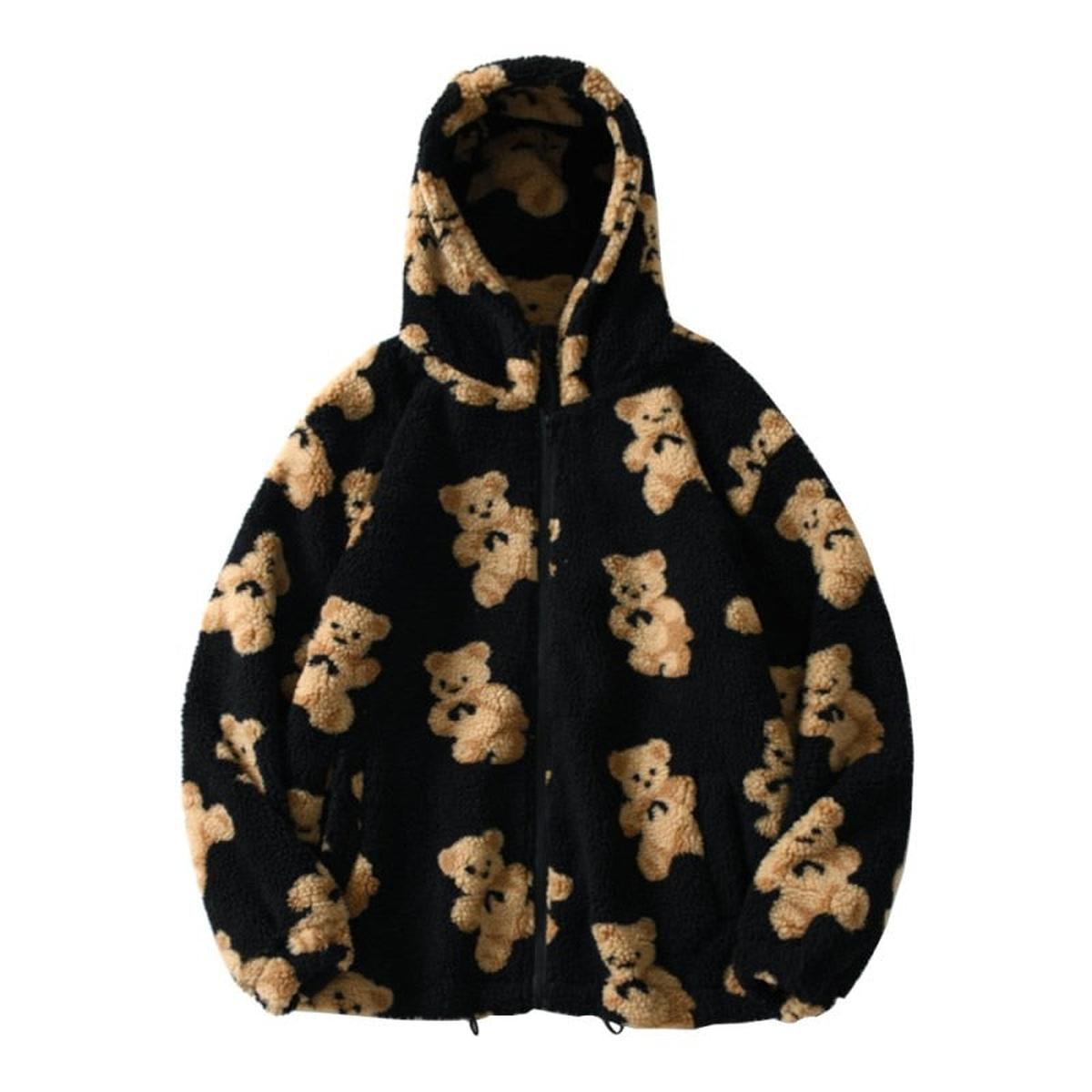WW | Damen Kapuzen Fleece Weste Warme Winter Schicht