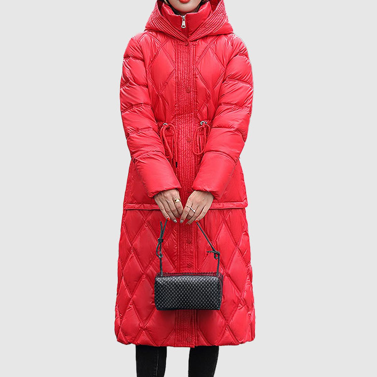 WW | Damen isolierte Kapuzen Winterjacke