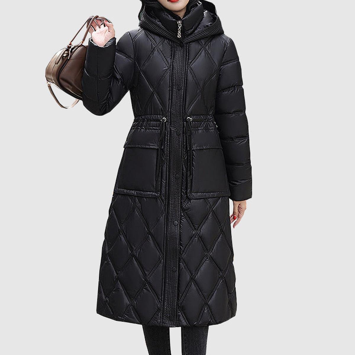 WW | Damen isolierte Kapuzen Winterjacke