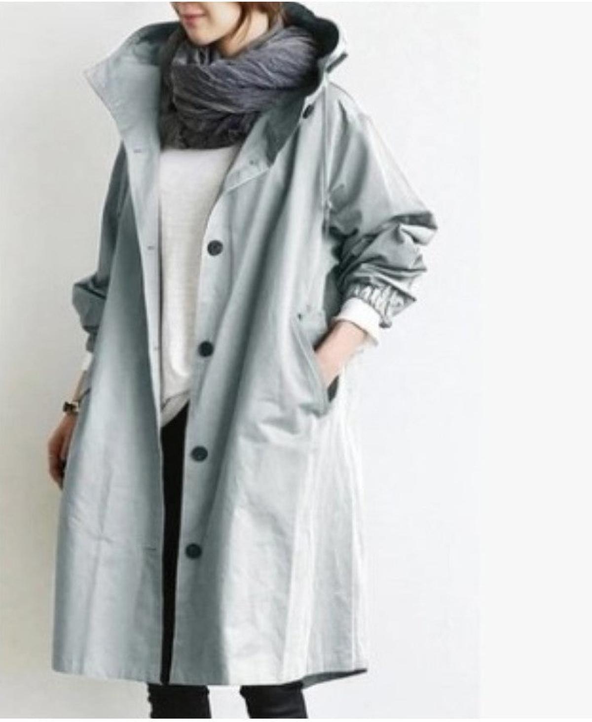 WW | Damen Leichte Kapuzen Windbreaker Jacke Wasserabweisend