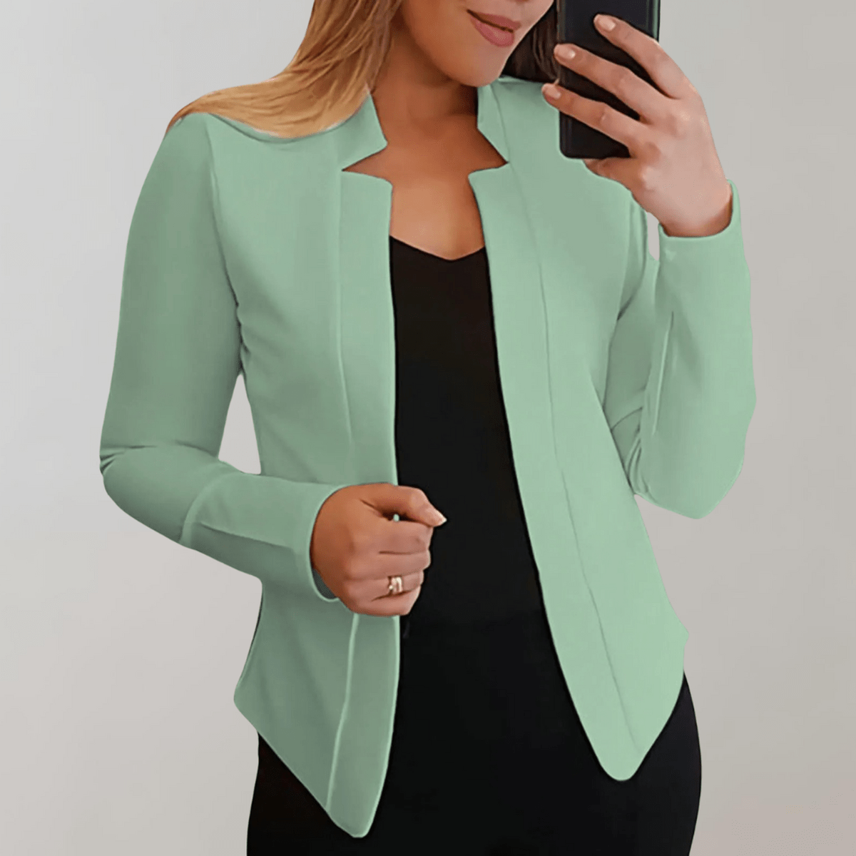 WW | Damen Leichter Reverskragen Blazer