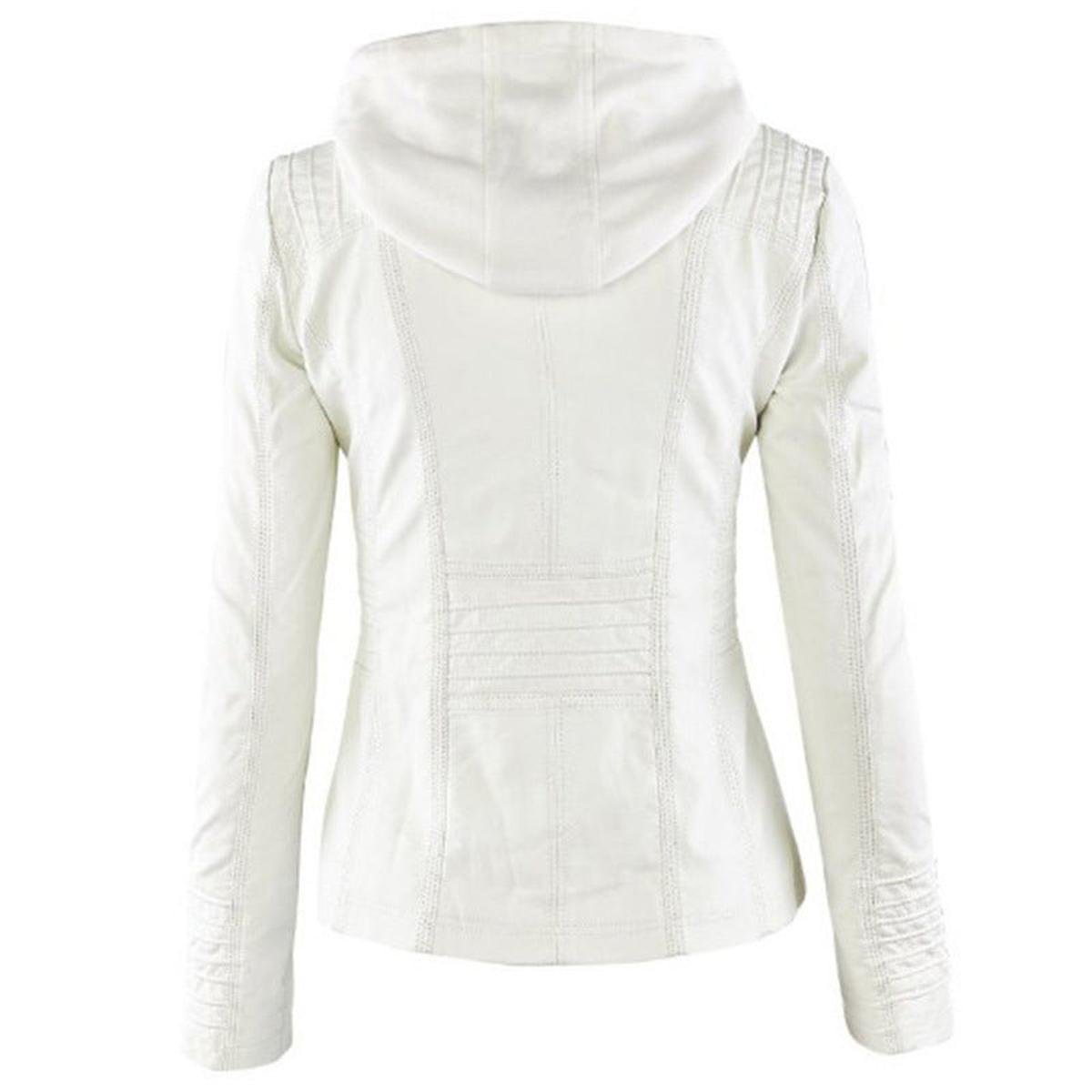 WW | Damen Leichte Leder Sommerjacke