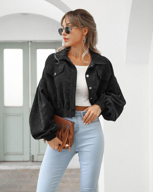 WW | Damen Leichte Frühlingsjacke mit Weichem Stoff