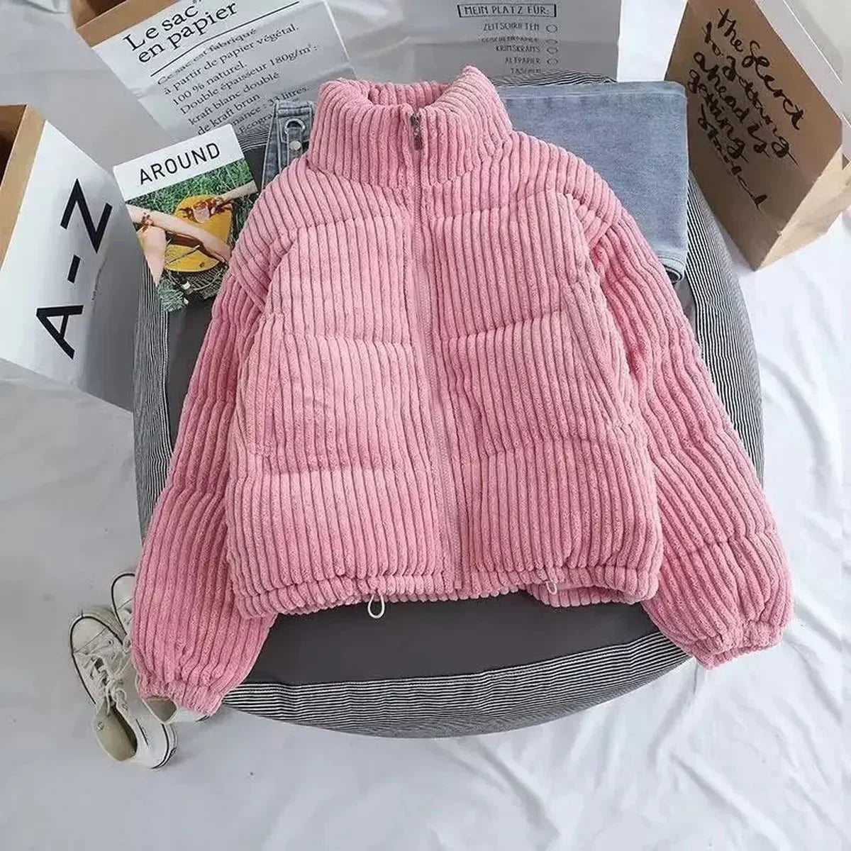 WW | Damen Leichte Zip up Jacke Für Freizeitkleidung