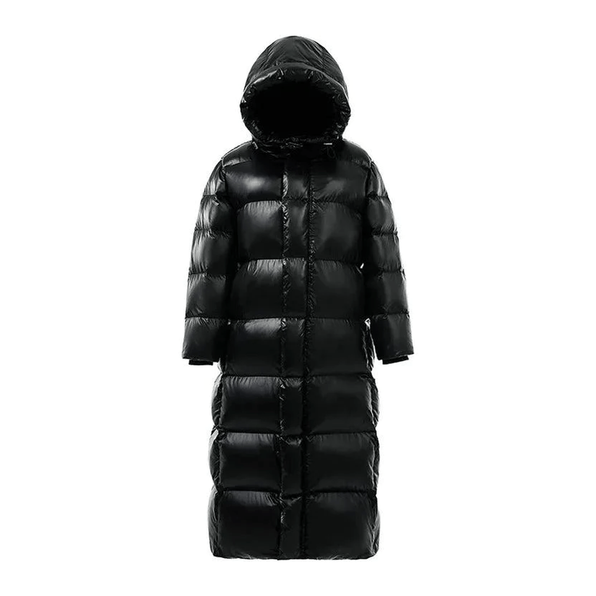 WW | Damen Lange Gep Padded Winterjacke