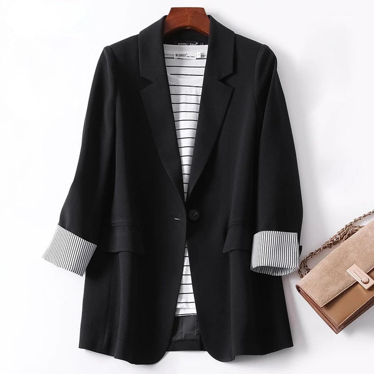 WW | Damen Langärmliger Casual Blazer