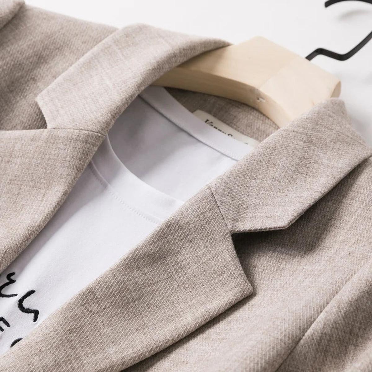 WW | Damen Langärmliger Casual Blazer