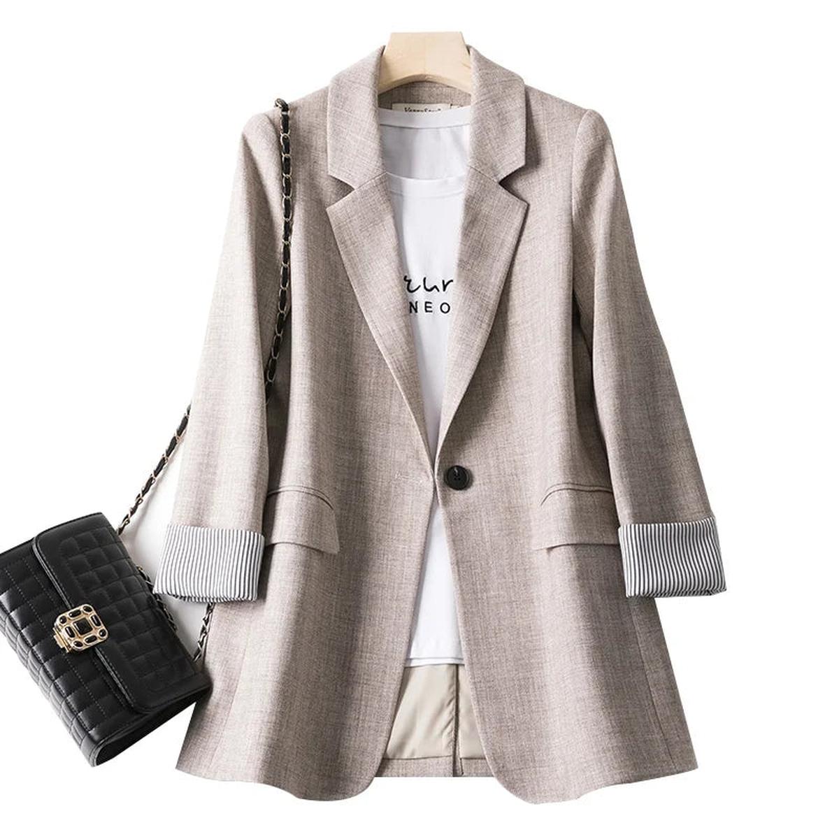WW | Damen Langärmliger Casual Blazer