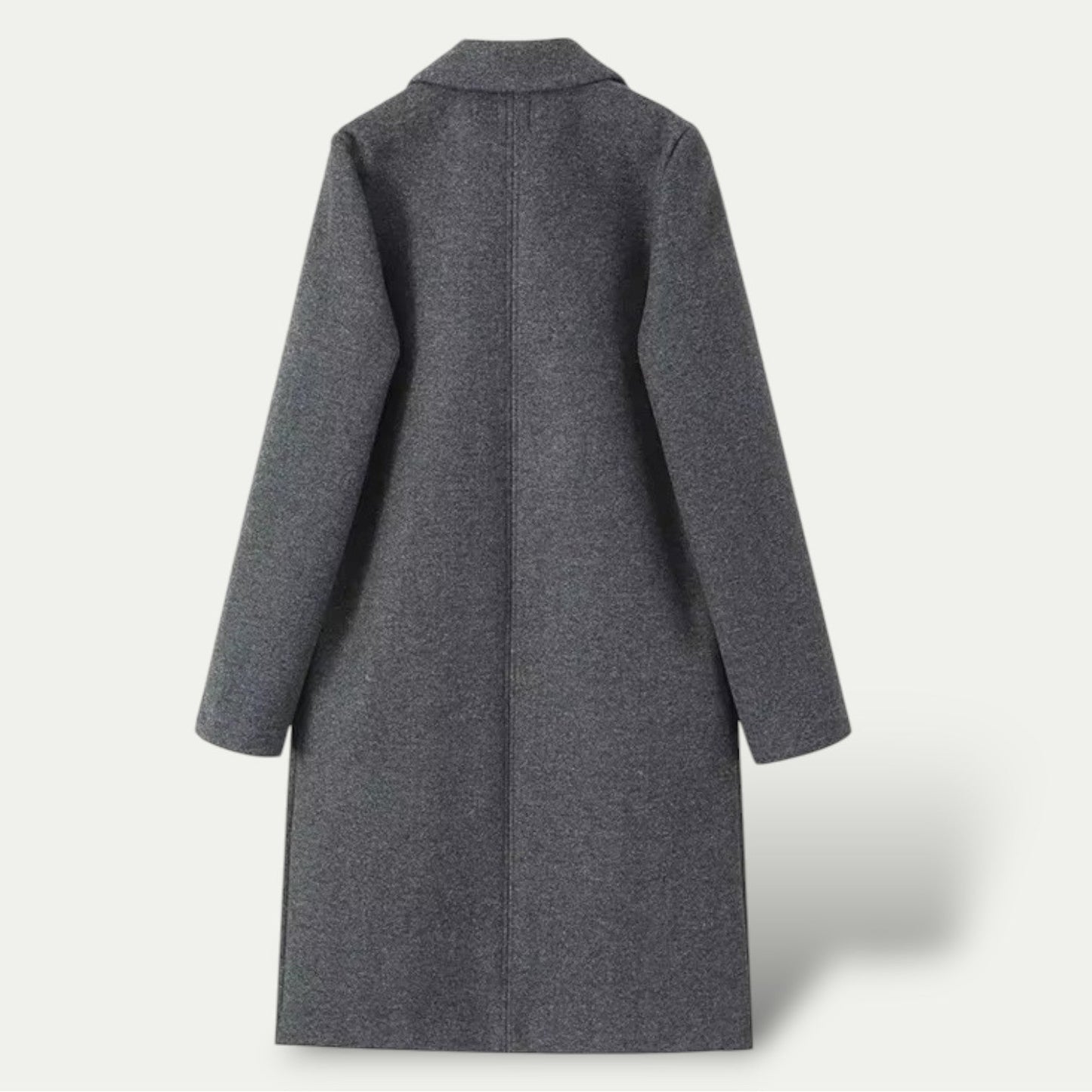 WW | Damen Klassische Lange Trenchcoat Maßgeschneiderter Stil
