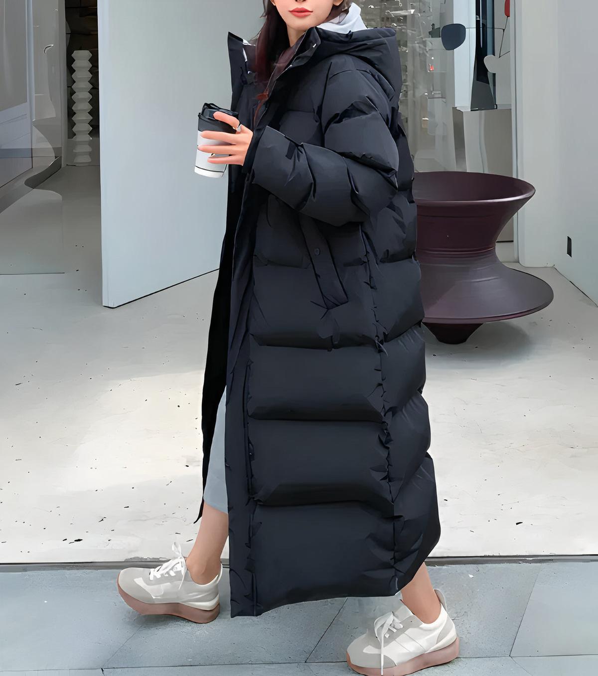WW | Damen Lange Wasser und Winddichte Winter Parka