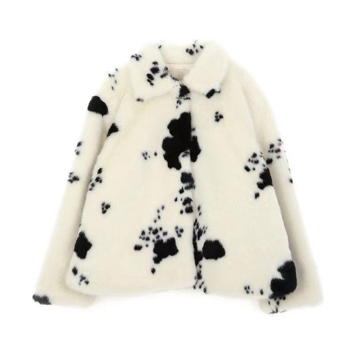 WW | Damen Luxuriöse Pelzjacke mit Elegantem Schnitt