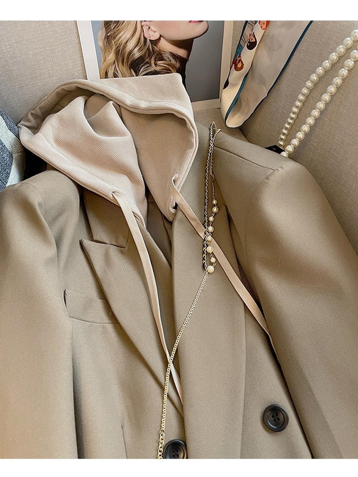 WW | Women's Plus Size Hooded Blazer