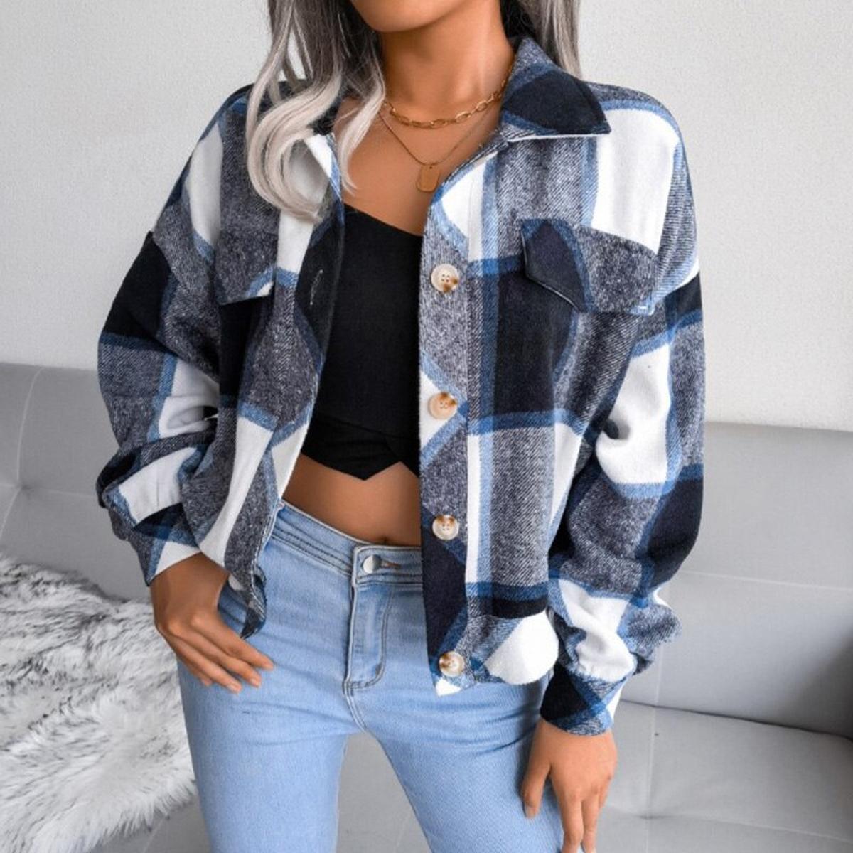 WW | Damen Gemusterte Leichte Jacke