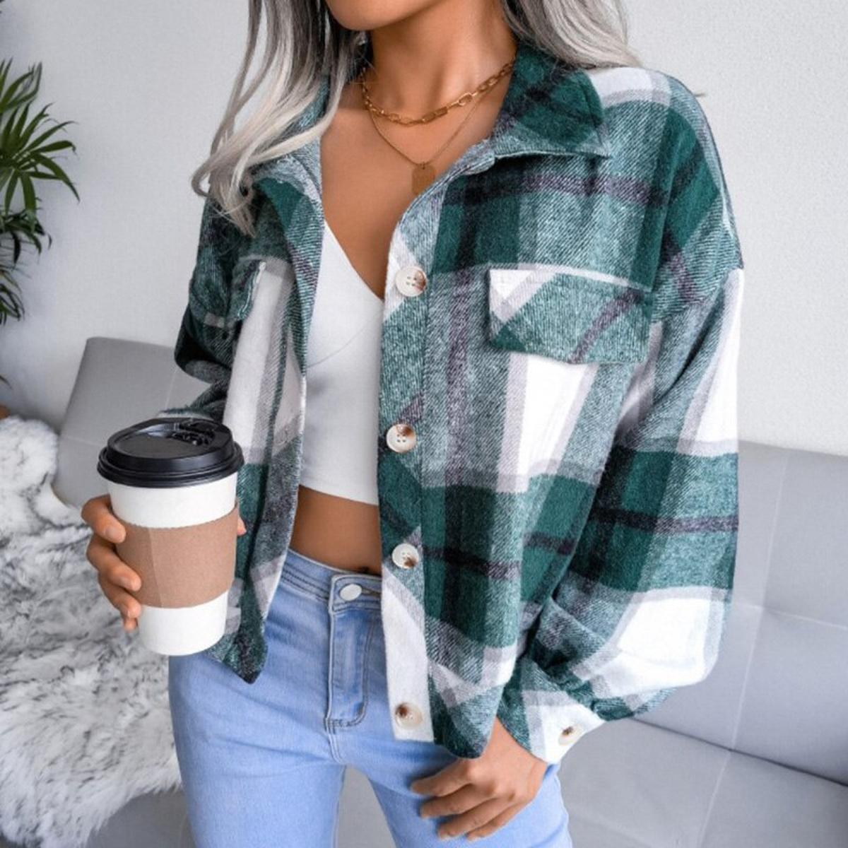 WW | Damen Gemusterte Leichte Jacke