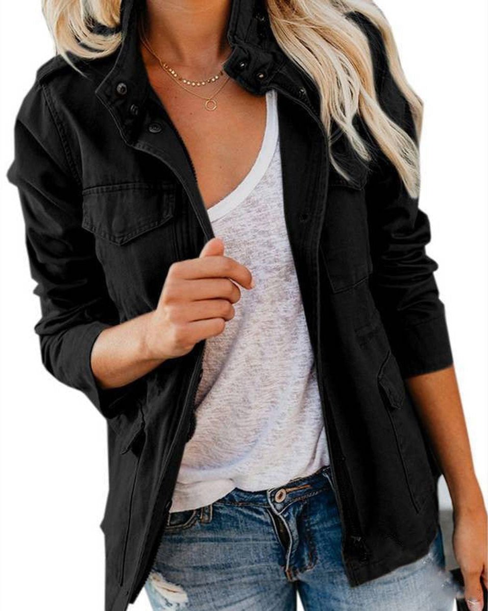 WW | Damen Regular Fit Utility Jacke mit Taschen