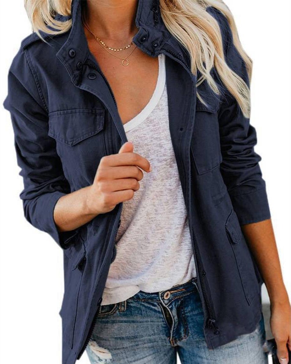 WW | Damen Regular Fit Utility Jacke mit Taschen