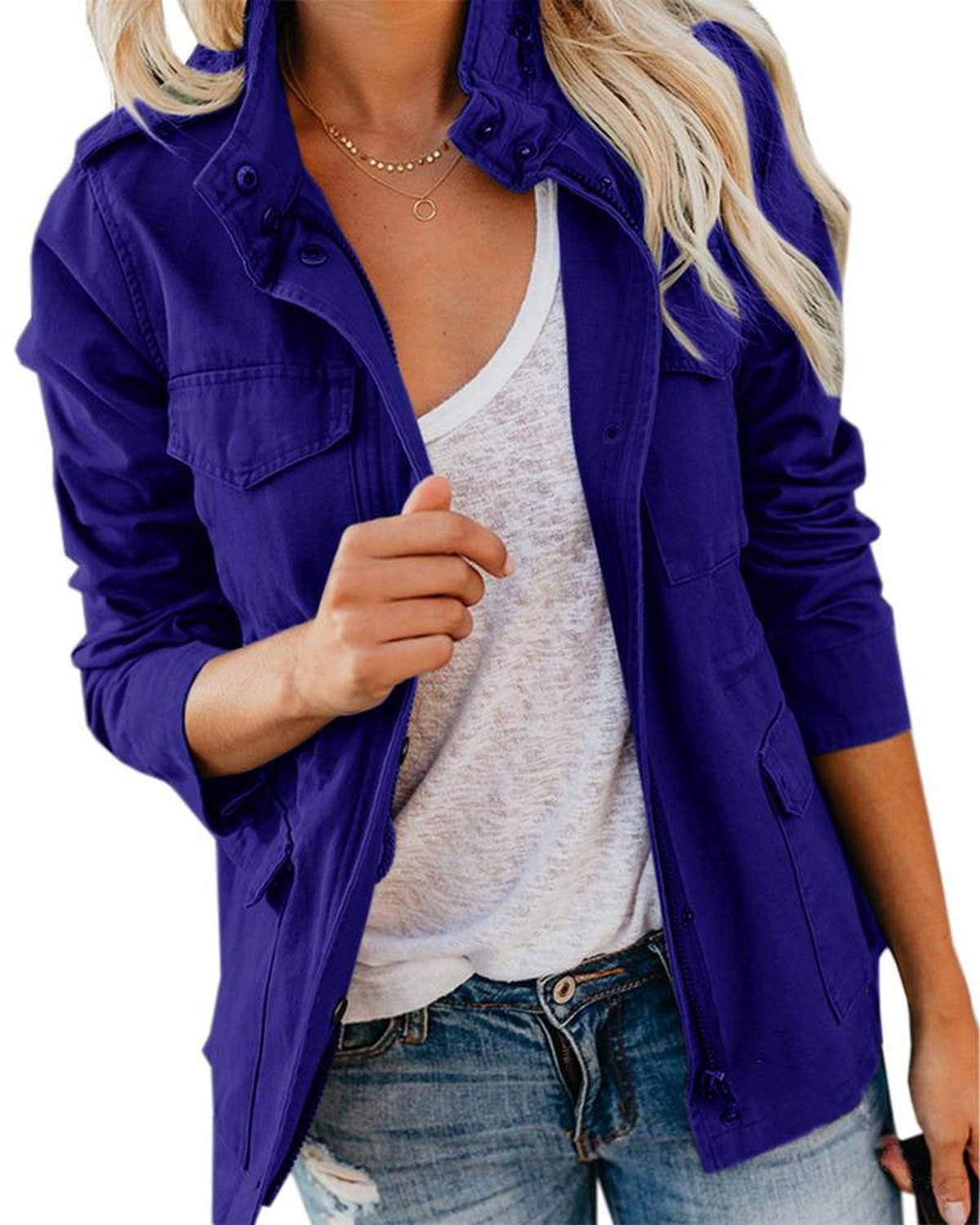 WW | Damen Regular Fit Utility Jacke mit Taschen