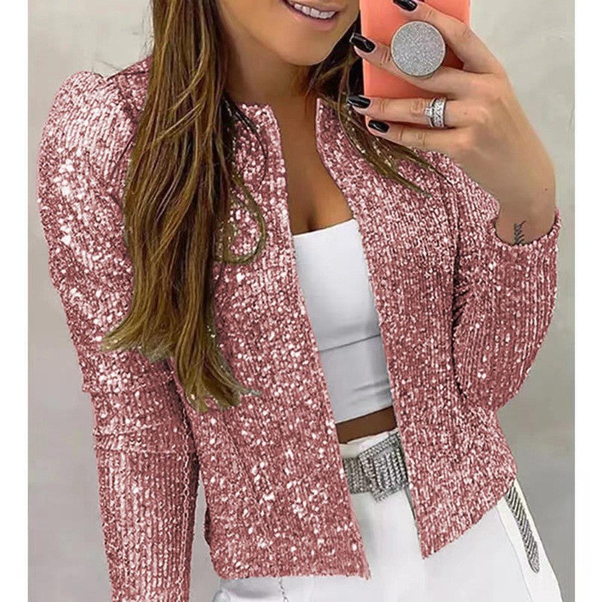 WW | Damen Satin Blazer mit Regular Fit