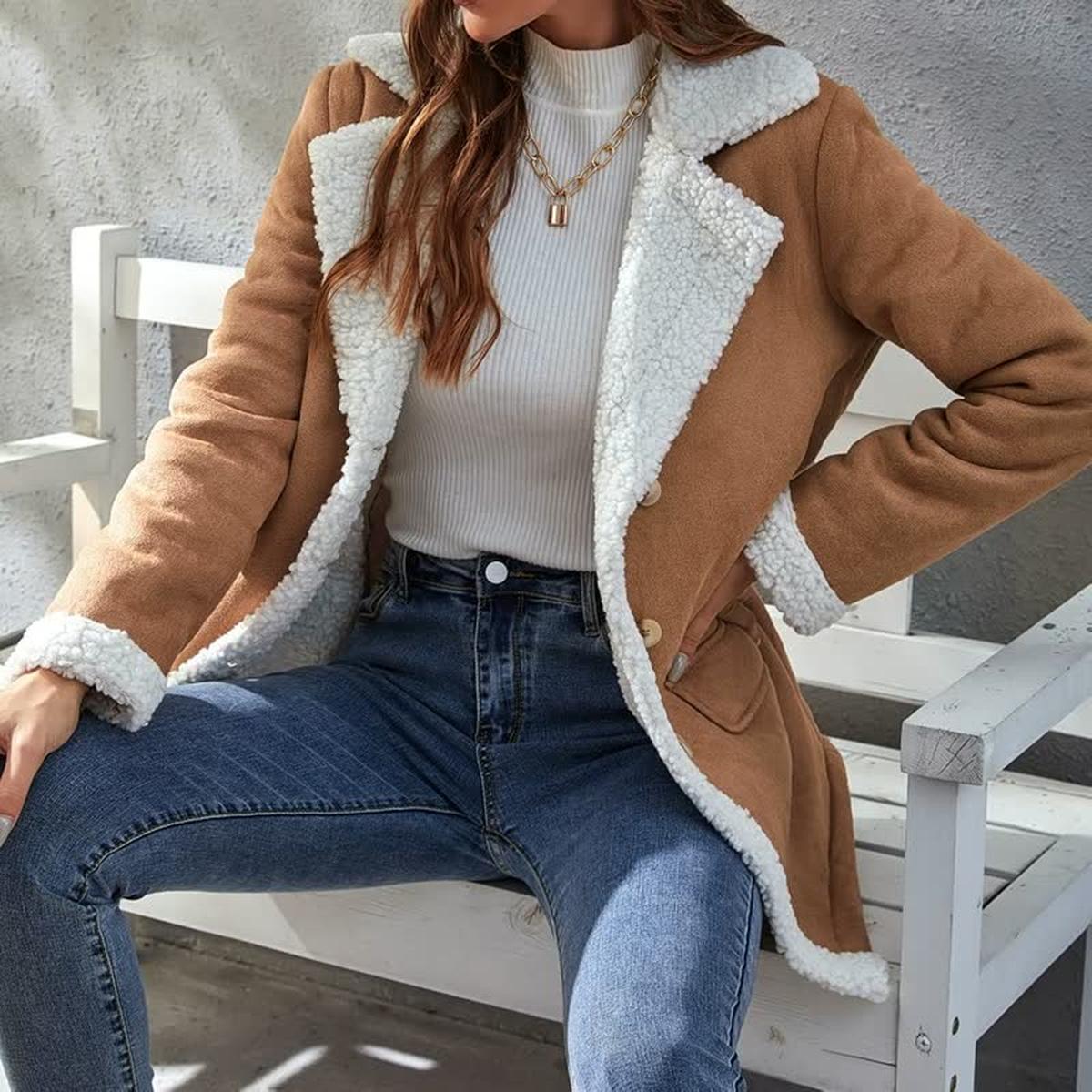 WW | Damen Soft Fabric Jacke mit Vielseitigem Design