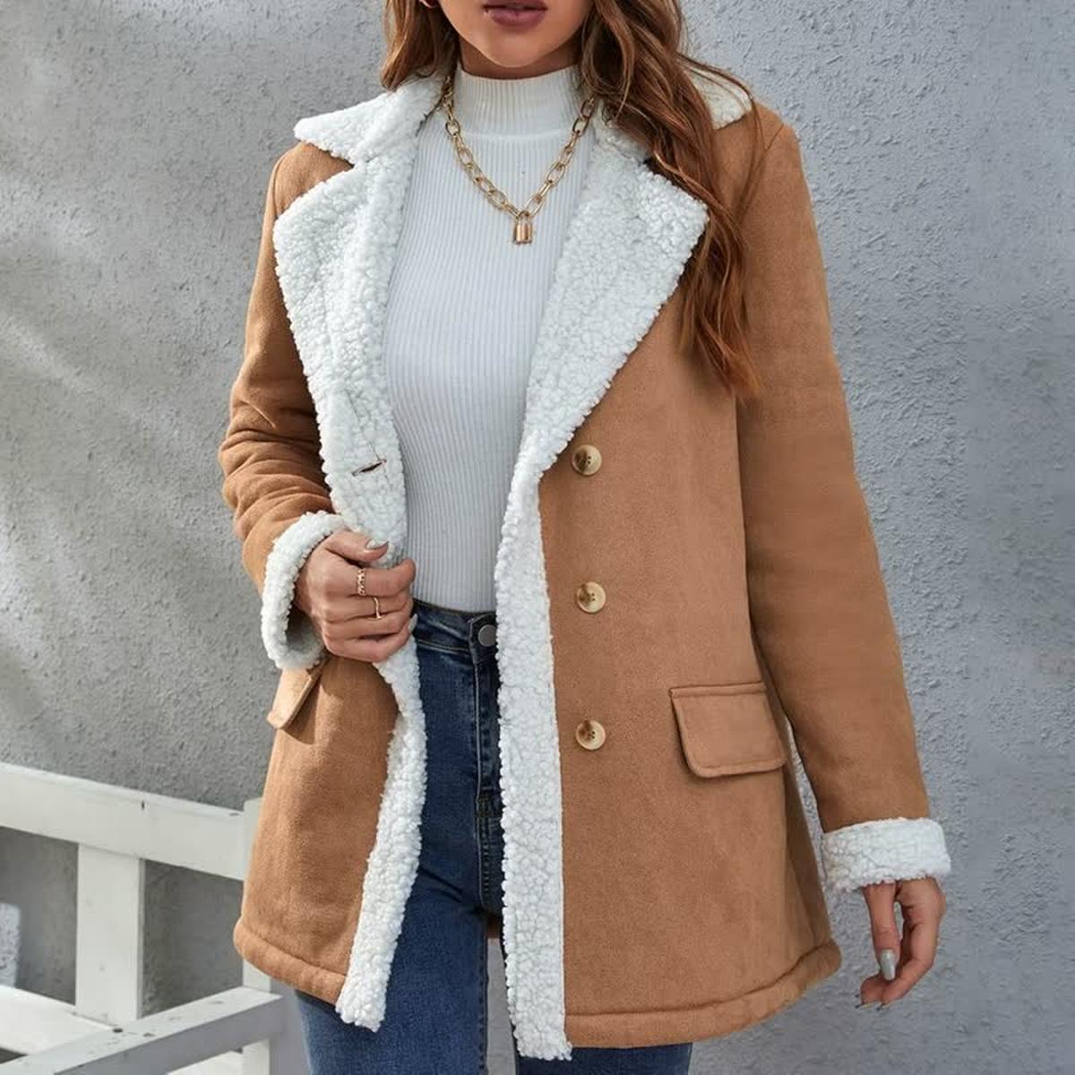 WW | Damen Soft Fabric Jacke mit Vielseitigem Design