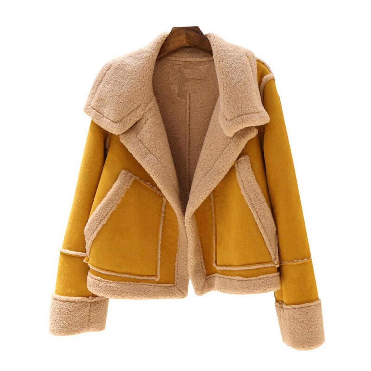 WW | Damen Wildleder Slim Fit Jacke