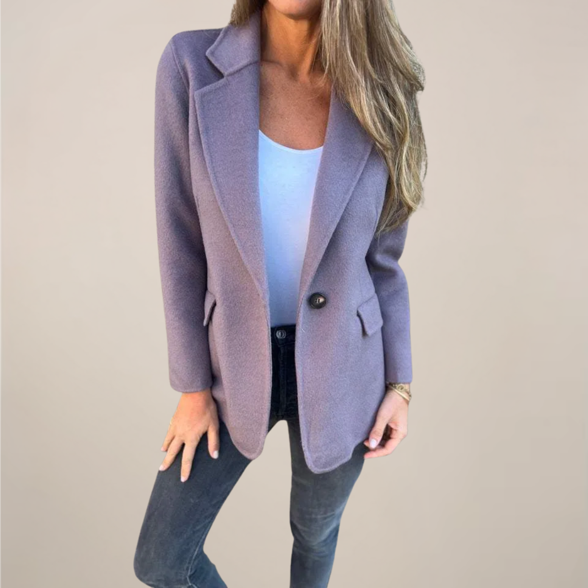 WW | Women's Fitted Blazer Jacket Lapel Style